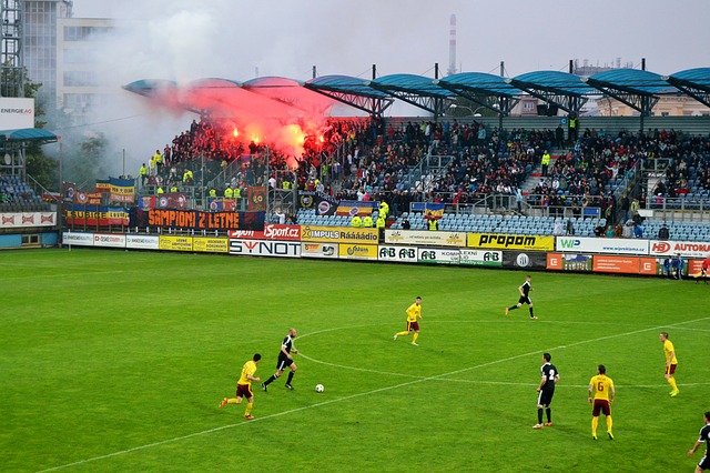 pyrotechnika a fotbal